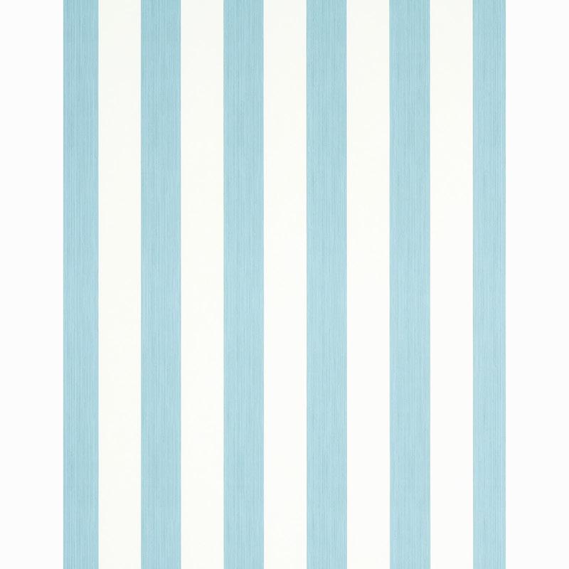 Schumacher Edwin Stripe Wide Slate Wallpaper