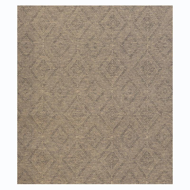 Schumacher Tortola Paperweave Carbon Wallpaper