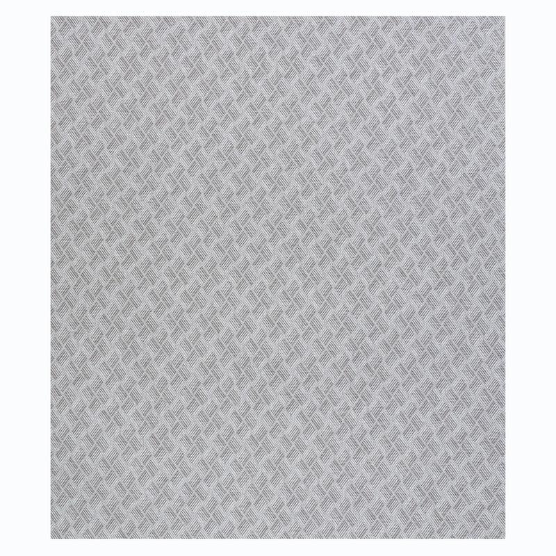 Schumacher Ashberg Paperweave Grey Wallpaper