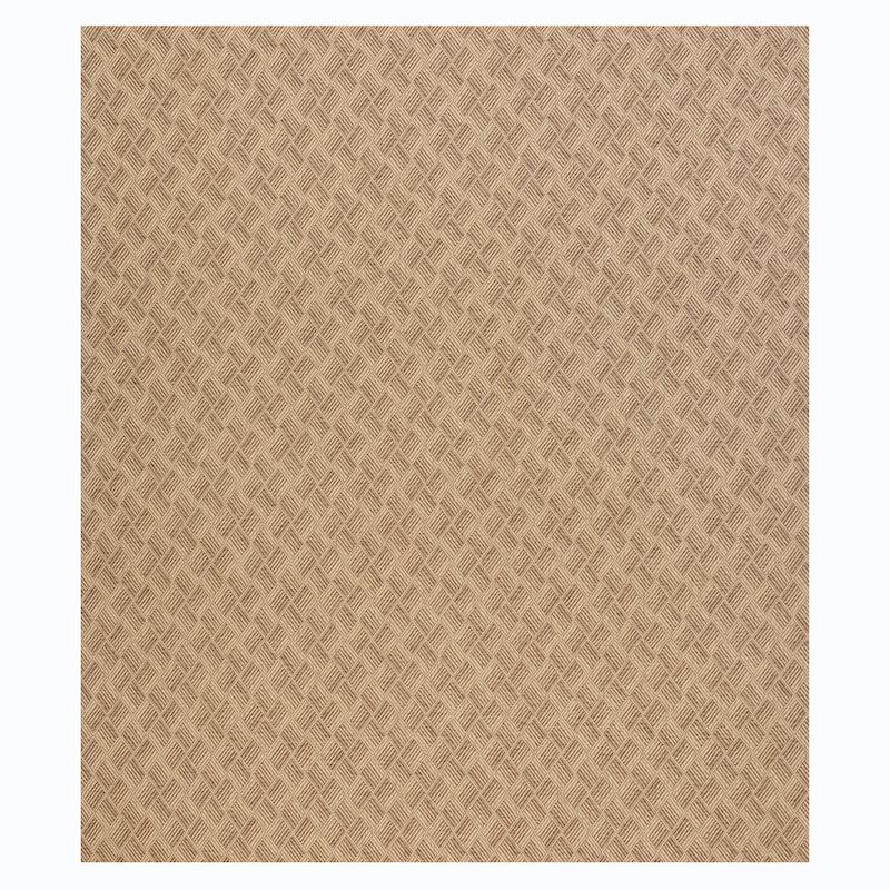 Schumacher Ashberg Paperweave Brown Wallpaper