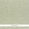 Schumacher Jubilee Paperweave Green Wallpaper