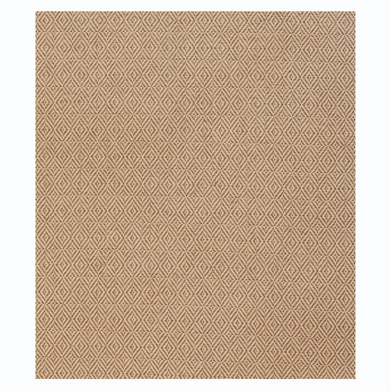 Schumacher Jubilee Paperweave Brown Wallpaper