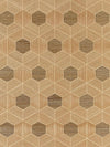 Scalamandre Hive - Sisal Burnished Wallpaper