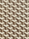 Scalamandre Forte - Sisal Coffee & Cream Wallpaper