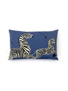 Scalamandre Zebras 14 X 22 - Denim Pillow