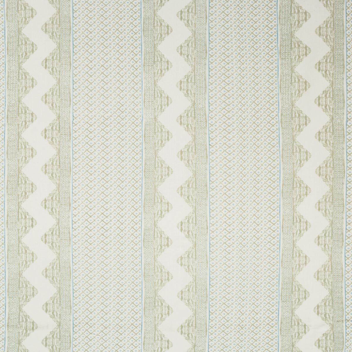 Lee Jofa Whitaker Print Sage/Aqua Fabric – DecoratorsBest