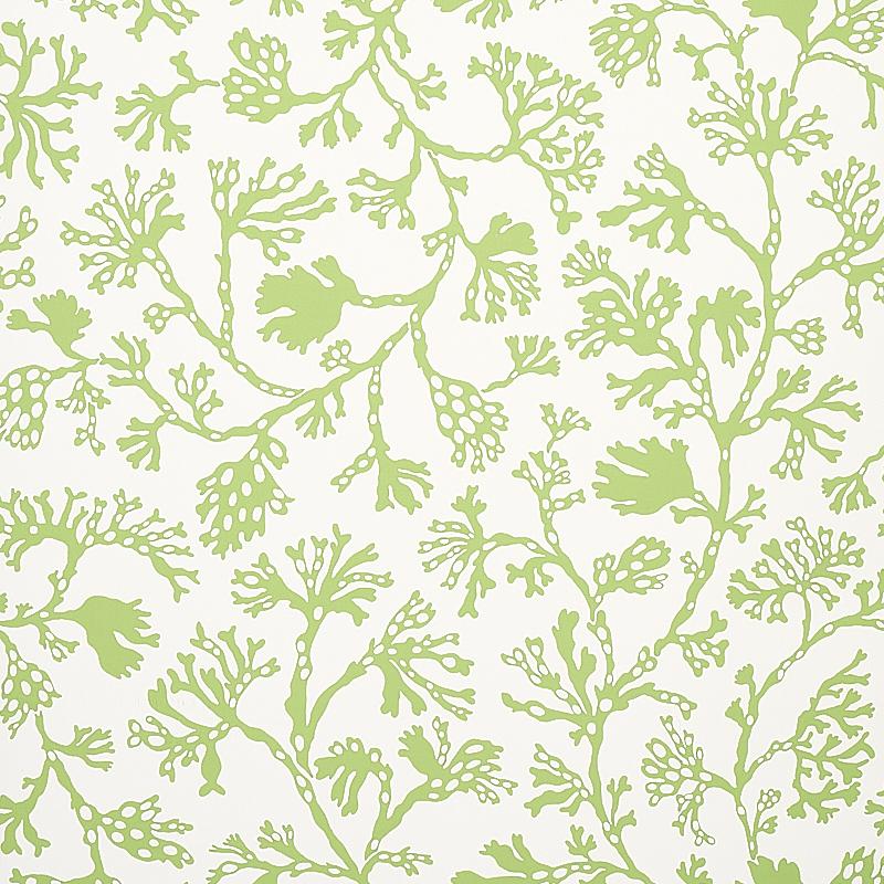 Schumacher Anthoza Green Wallpaper