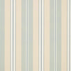 Schumacher Chalon Stripe Sky Wallpaper