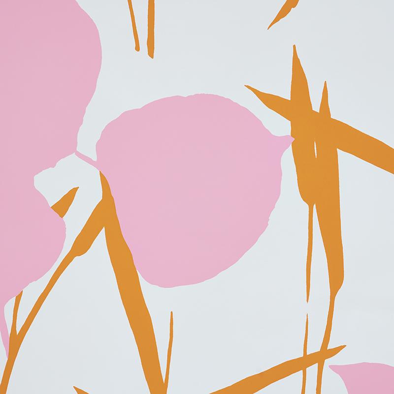 Schumacher Joan Pink Wallpaper