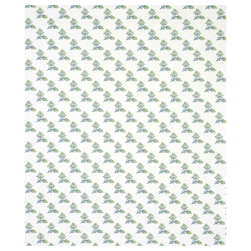 Schumacher Torbay Green Wallpaper