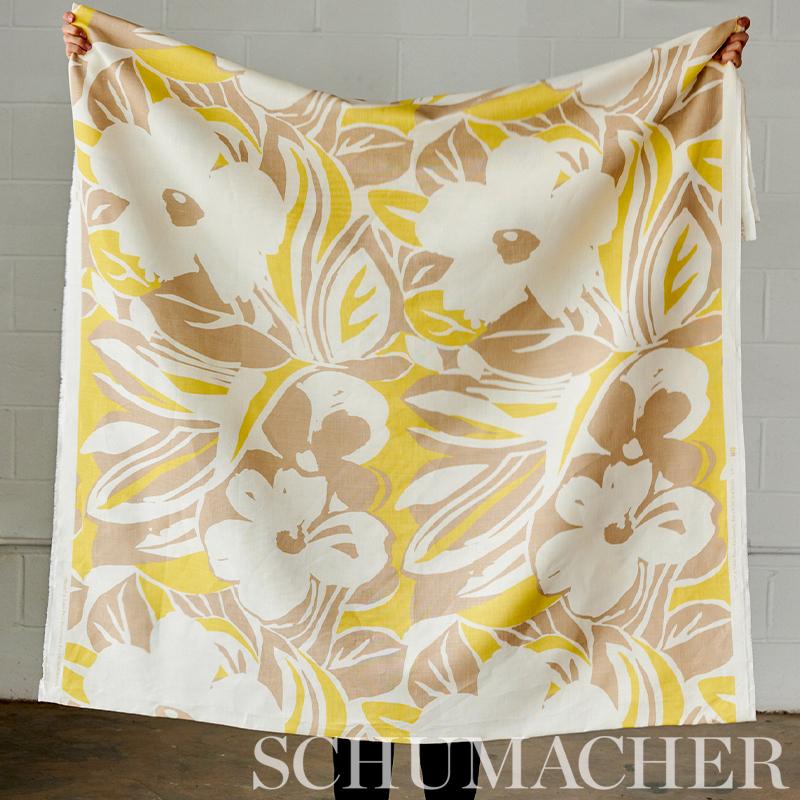 Schumacher Stevie Neutral Fabric