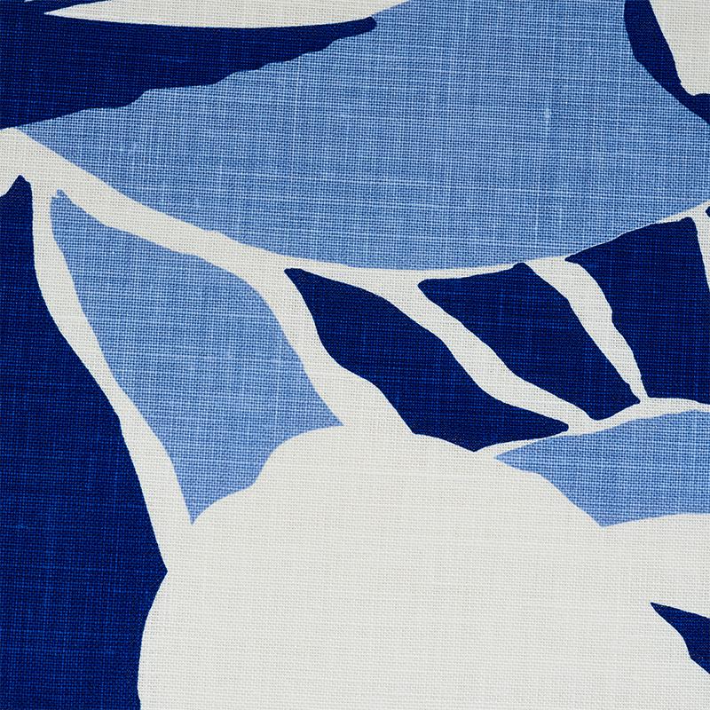 Schumacher Stevie Blue Fabric