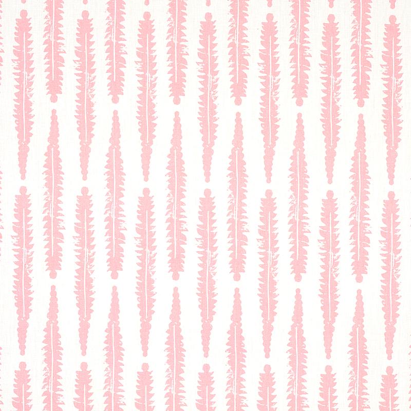 Schumacher Fern Pink Fabric