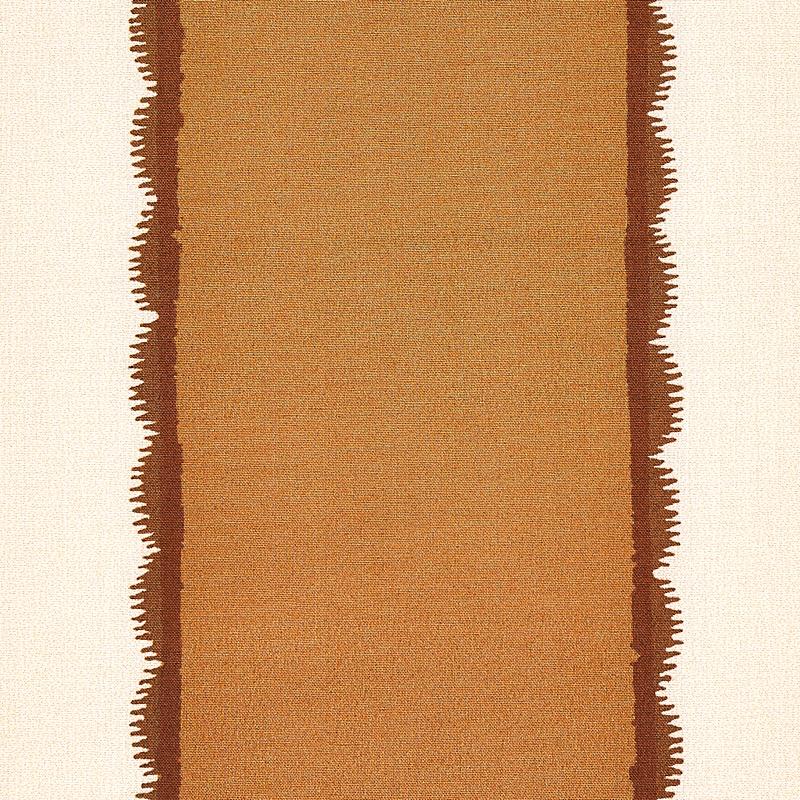 Schumacher Servilia Stripe Camel Fabric