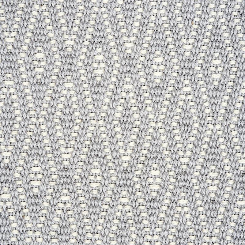 Schumacher Derby Diamond Performance Grey Fabric