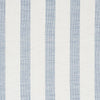 Schumacher Ketley Performance Stripe Blue Fabric