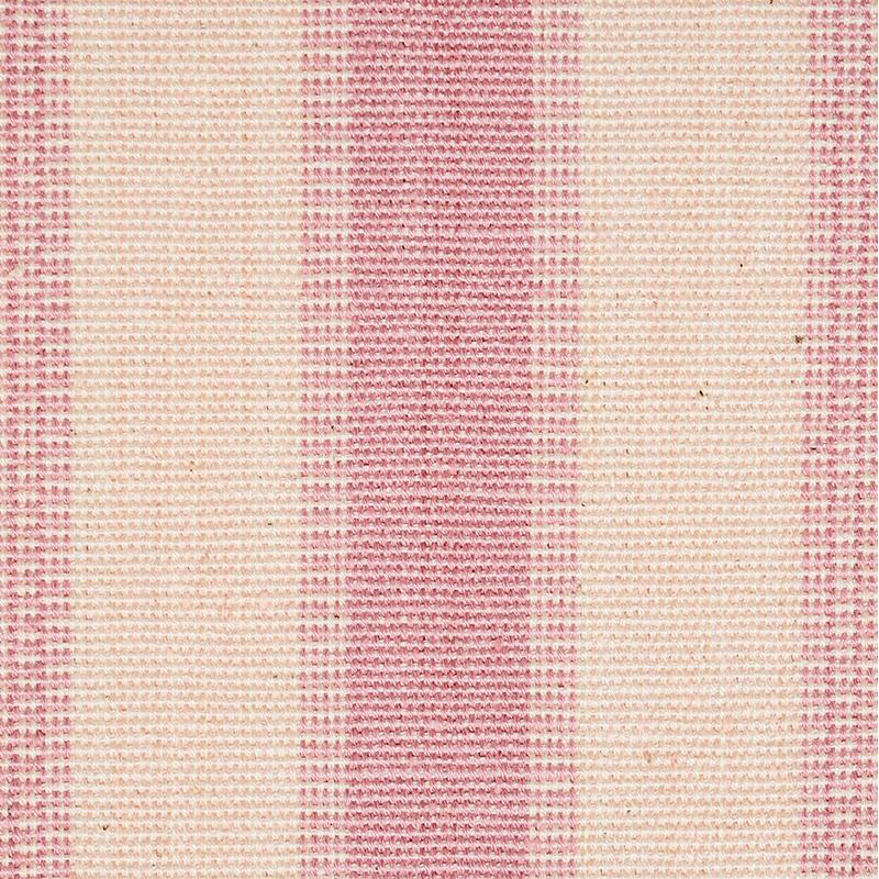 Schumacher Ipala Hand Woven Stripe Palo Rosa Fabric