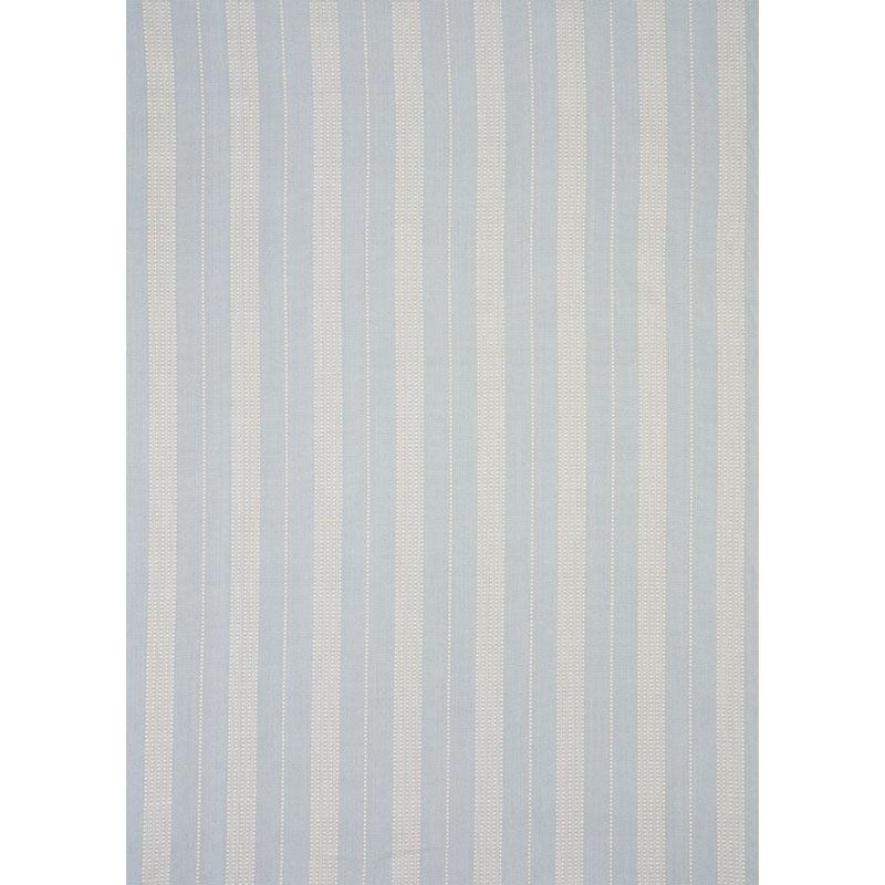 Schumacher Lubeck Stripe Sky Fabric