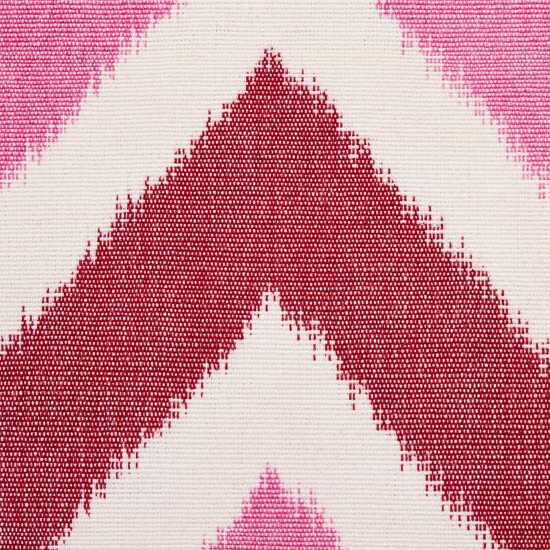 Schumacher Vedado Ikat Pink Fabric