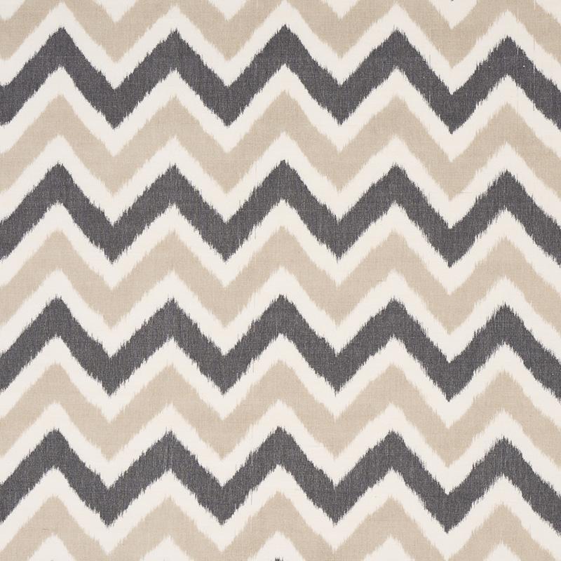 Schumacher Vedado Ikat Neutral Fabric