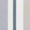 Schumacher Lolland Linen Stripe Grey & Sand Fabric