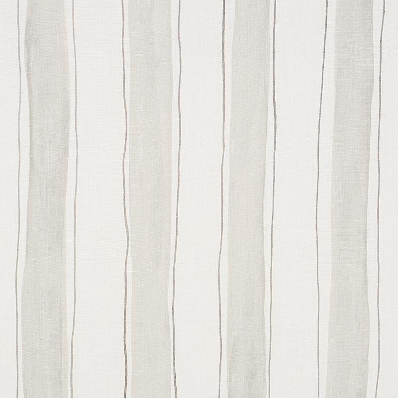 Schumacher Tracing Stripes Grey Fabric