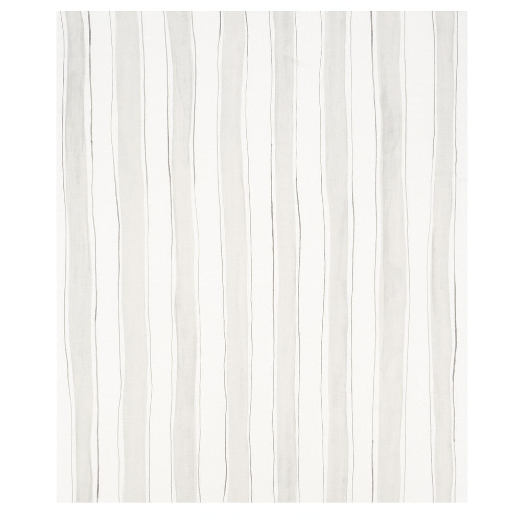 Schumacher Tracing Stripes Grey Fabric