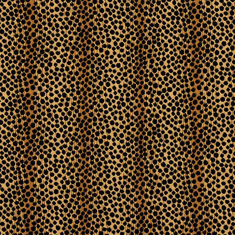 Schumacher Nakuru Linen Velvet Leopard Fabric