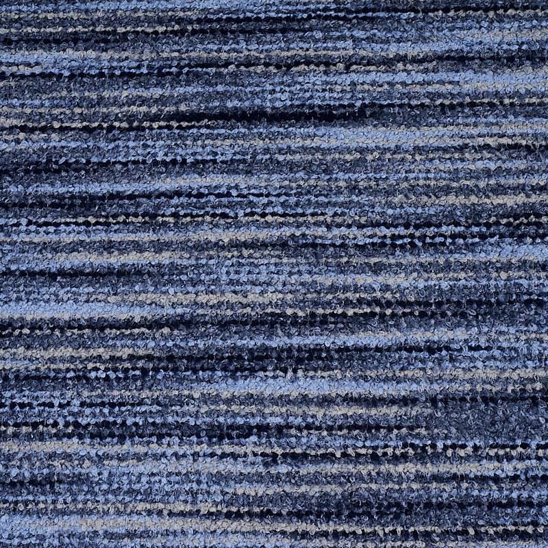 Schumacher Bensley Boucl Blue Fabric