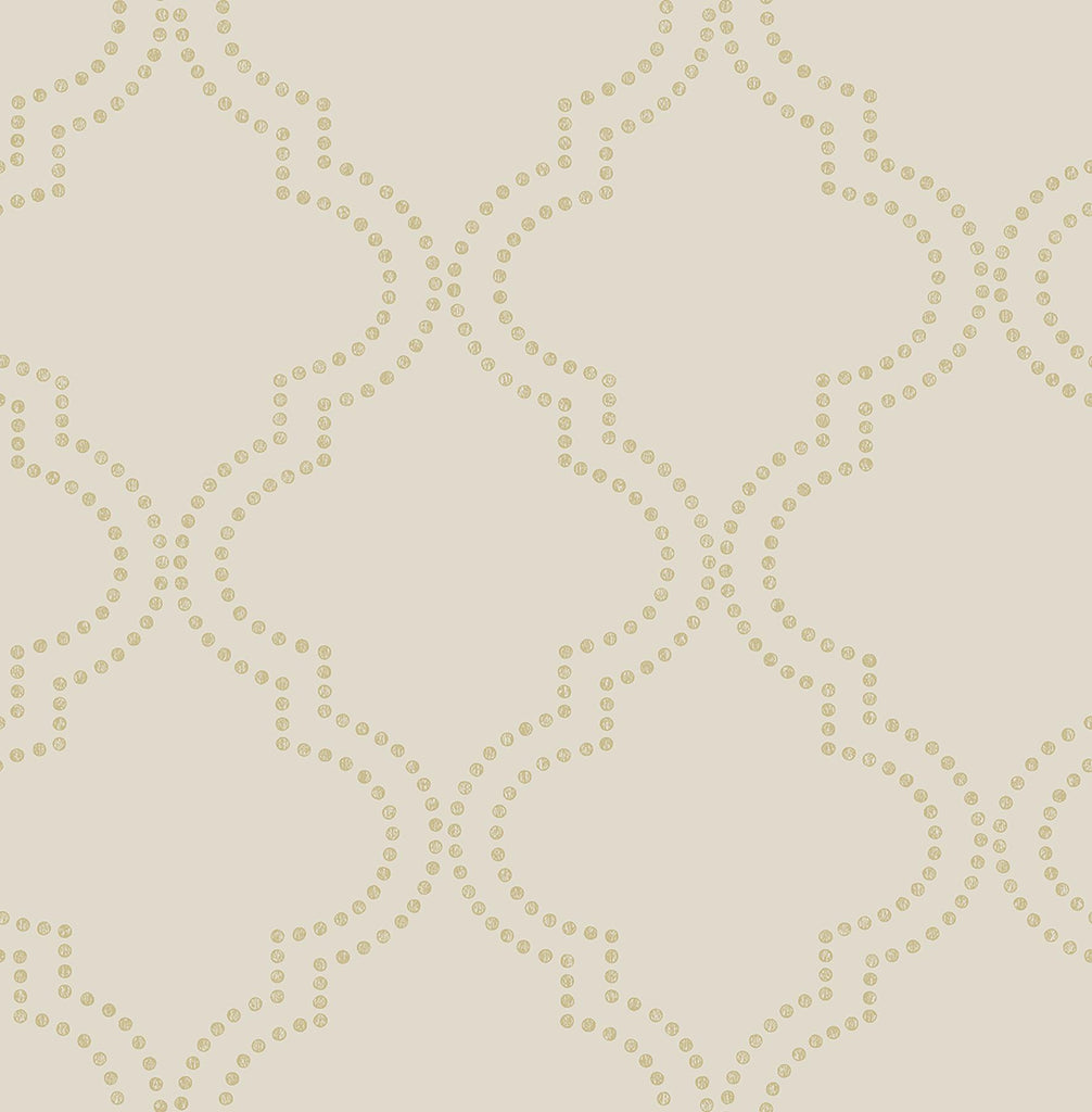 A-Street Prints Symetrie 2625-21805 Beige Wallpaper