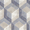 A-Street Prints Reclaimed 2701-22311 Blue Wallpaper