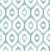 A-Street Prints Solstice 2744-24142 Teal Wallpaper