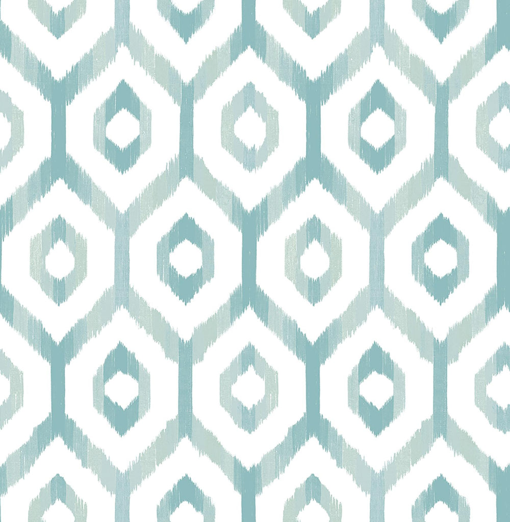 A-Street Prints Solstice 2744-24142 Teal Wallpaper