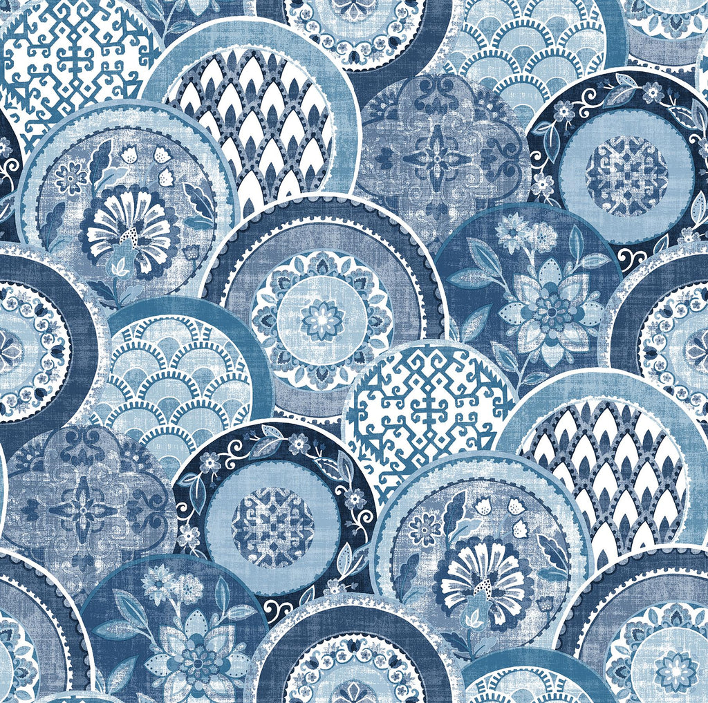 A-Street Prints Solstice 2744-24148 Blue Wallpaper