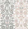 A-Street Prints Folklore 2821-25105 Light Pink Wallpaper