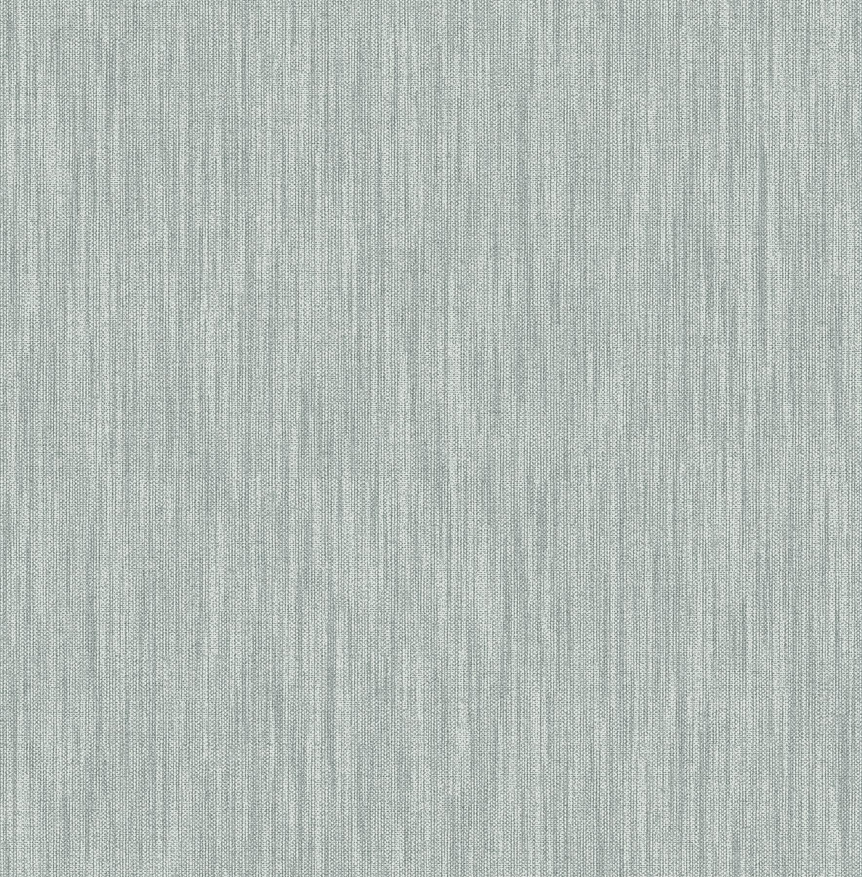 A-Street Prints Chiniile Grey Linen Texture Wallpaper