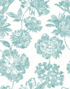 A-Street Prints Perennial 2901-25418 Aqua Wallpaper