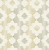 A-Street Prints Theory Flowers Mustard Wallpaper