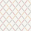 A-Street Prints Theory Fabric Textures Rose Wallpaper