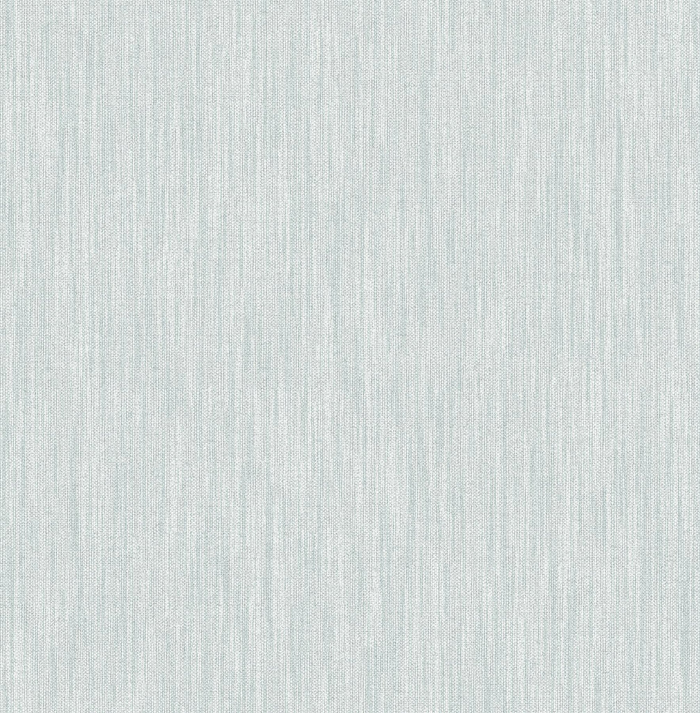 A-Street Prints Spring Fabric Textures Light Blue Wallpaper