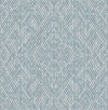 A-Street Prints Scott Living Ii Geometrics Sky Blue Wallpaper