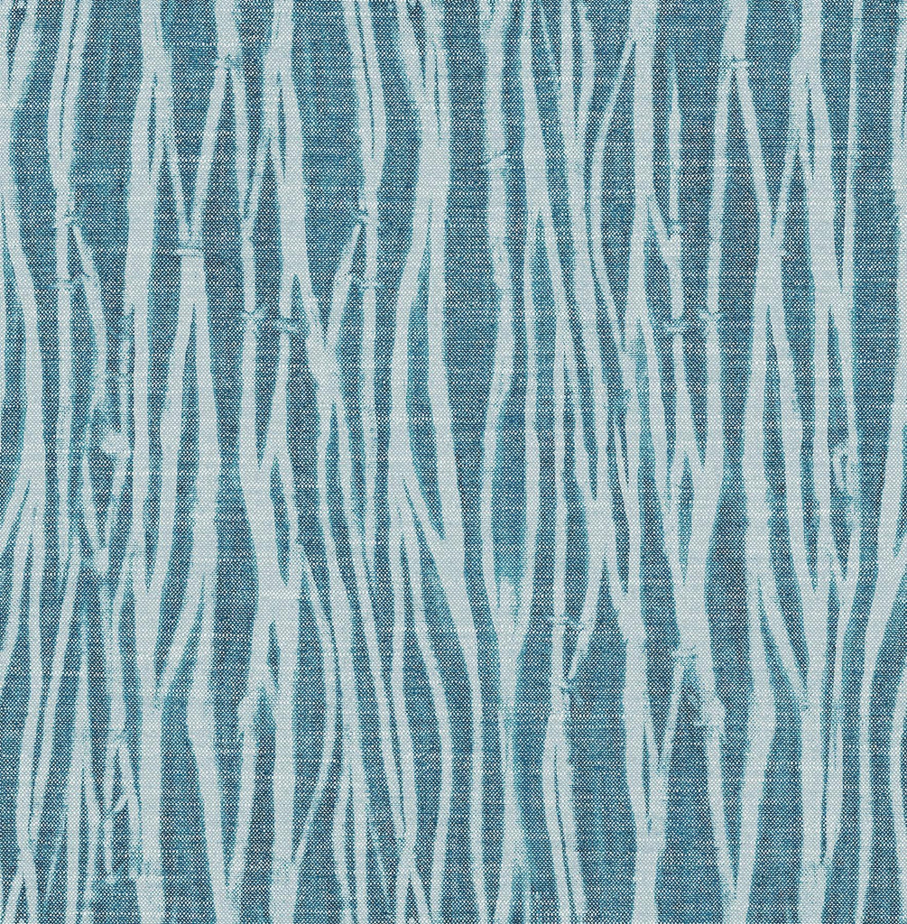 A-Street Prints Nazar Indigo Stripe Wallpaper