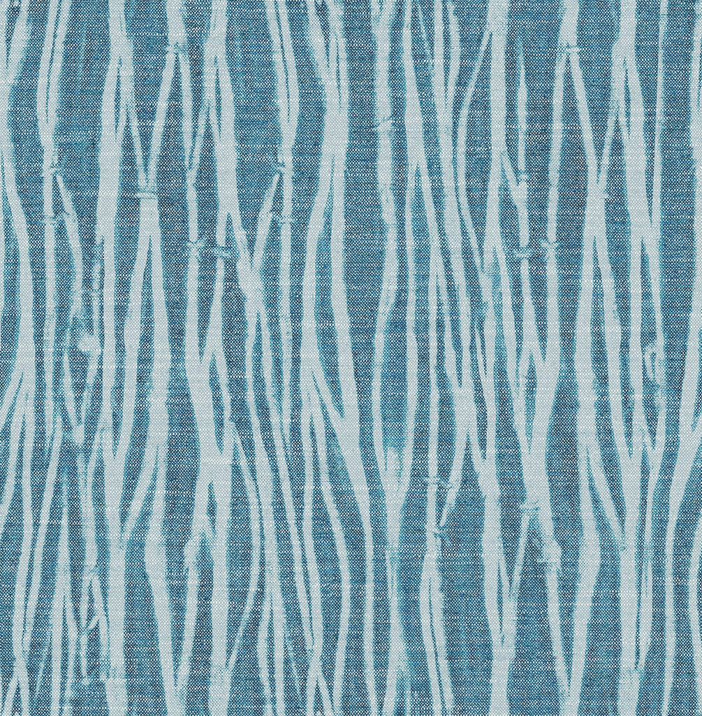 A-Street Prints Nazar Stripe Indigo Wallpaper