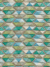 Hinson Carousel Aqua Fabric