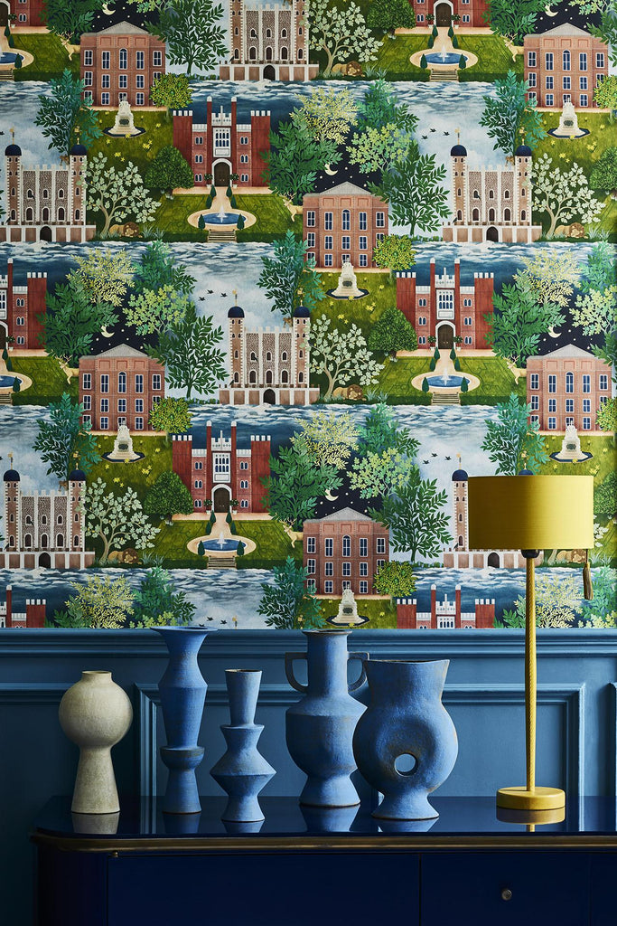 Cole & Son PALACE TALES TERRACOTTA Wallpaper