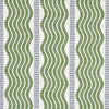 Schumacher Sina Stripe Green Fabric