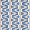 Schumacher Sina Stripe Blue Fabric