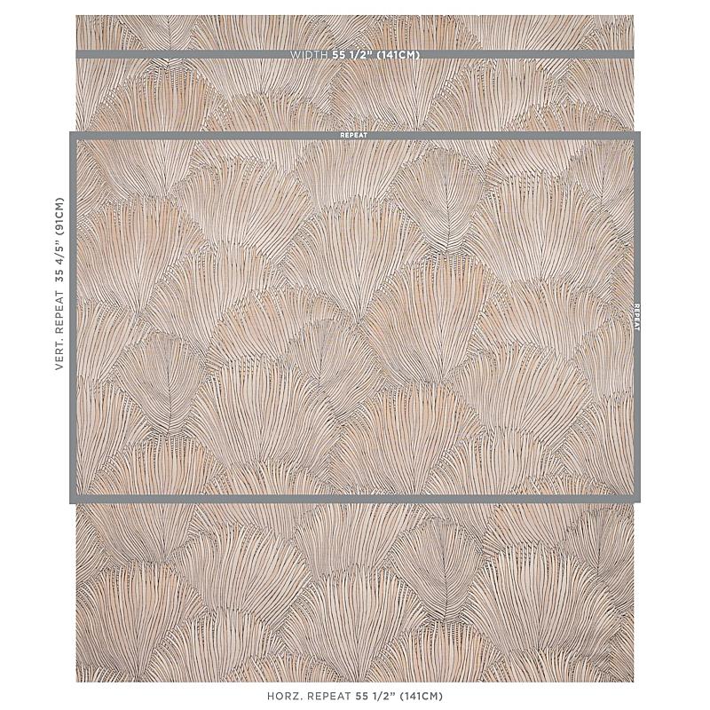 Schumacher Fondale Ivory Fabric