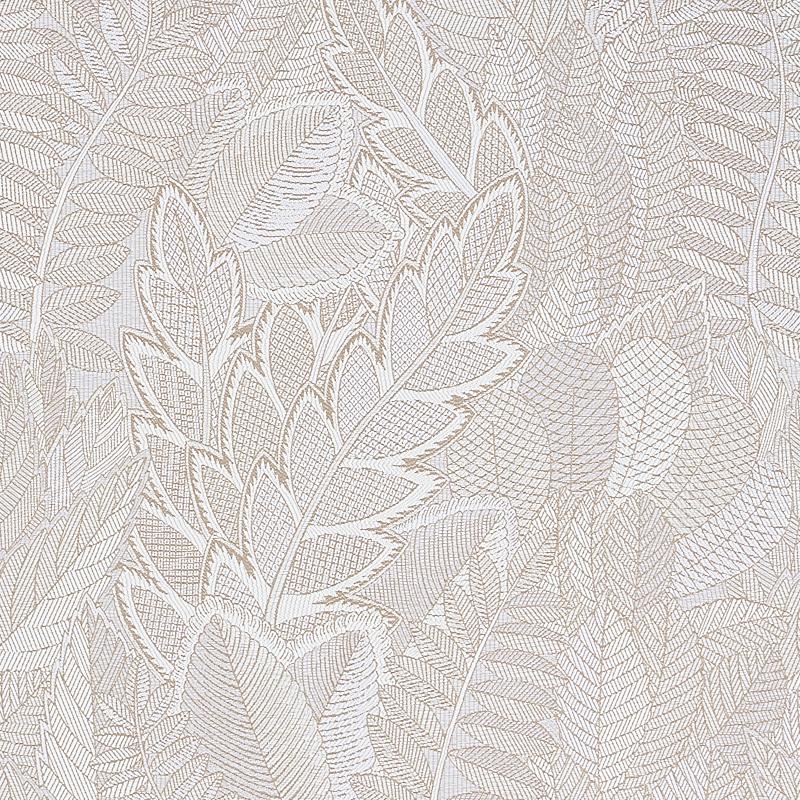 Schumacher Japura Forest Ivory Fabric