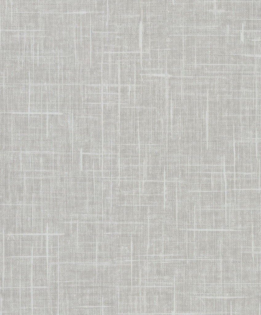 Brewster Home Fashions Stannis Grey Linen Texture Wallpaper